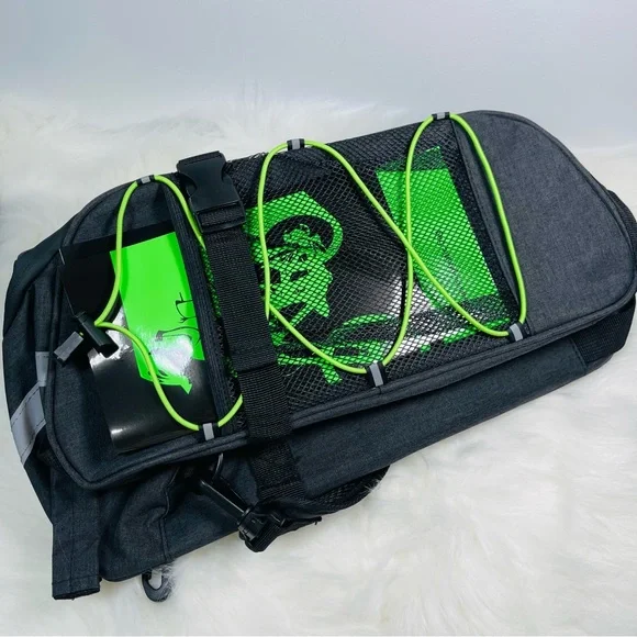 New 3 in 1 Shoulder/Handheld/Electric Ebike Pack Cargo Bag, 13L Waterproof/Black - Picture 11 of 13